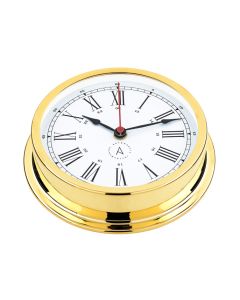 R175D GOLD BRASS NAUTICAL CLOCK